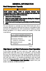 Preview for 12 page of Mercury Racing HP1200 SCi Dry Sump Operation, Maintenance & Warranty Manual