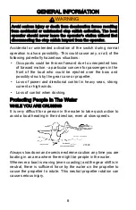 Preview for 14 page of Mercury Racing HP1200 SCi Dry Sump Operation, Maintenance & Warranty Manual