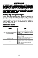 Preview for 50 page of Mercury Racing HP1200 SCi Dry Sump Operation, Maintenance & Warranty Manual