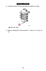 Preview for 63 page of Mercury Racing HP1200 SCi Dry Sump Operation, Maintenance & Warranty Manual