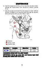 Preview for 66 page of Mercury Racing HP1200 SCi Dry Sump Operation, Maintenance & Warranty Manual