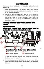 Preview for 74 page of Mercury Racing HP1200 SCi Dry Sump Operation, Maintenance & Warranty Manual