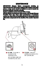 Preview for 80 page of Mercury Racing HP1200 SCi Dry Sump Operation, Maintenance & Warranty Manual