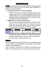 Preview for 83 page of Mercury Racing HP1200 SCi Dry Sump Operation, Maintenance & Warranty Manual