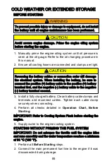 Preview for 93 page of Mercury Racing HP1200 SCi Dry Sump Operation, Maintenance & Warranty Manual