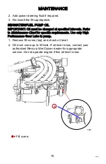 Предварительный просмотр 80 страницы Mercury Racing HP525 EFI Bravo Sterndrive Series Operation, Maintenance & Warranty Manual