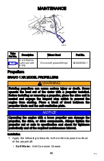 Предварительный просмотр 98 страницы Mercury Racing HP525 EFI Bravo Sterndrive Series Operation, Maintenance & Warranty Manual