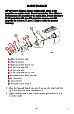 Предварительный просмотр 104 страницы Mercury Racing HP525 EFI Bravo Sterndrive Series Operation, Maintenance & Warranty Manual