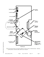 Предварительный просмотр 2 страницы Mercury Security M5-2K Installations And Specifications