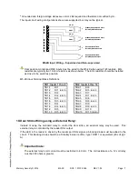 Предварительный просмотр 7 страницы Mercury Security M5-2K Installations And Specifications