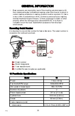 Предварительный просмотр 45 страницы Mercury 10 FOURSTROKE Installation Operation Maintenance Warranty Manual