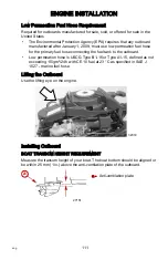 Предварительный просмотр 121 страницы Mercury 10 FOURSTROKE Installation Operation Maintenance Warranty Manual