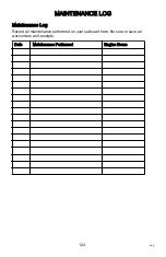 Предварительный просмотр 134 страницы Mercury 10 FOURSTROKE Installation Operation Maintenance Warranty Manual