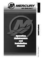 Preview for 1 page of Mercury 10 Marathon Operation, Maintenance & Installation Manual