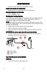 Предварительный просмотр 87 страницы Mercury 115 Pro XS FourStroke Operation Maintenance Warranty Installation Manual