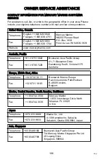 Preview for 118 page of Mercury 115 Pro XS FourStroke Operation Maintenance Warranty Installation Manual