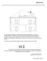 Предварительный просмотр 4 страницы Mercury 130.030UK User Manual