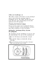 Предварительный просмотр 85 страницы Mercury 1996 Cougar Owner'S Manual