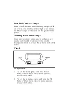 Предварительный просмотр 90 страницы Mercury 1996 Cougar Owner'S Manual