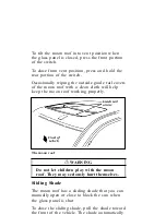 Предварительный просмотр 118 страницы Mercury 1996 Cougar Owner'S Manual