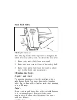 Предварительный просмотр 124 страницы Mercury 1996 Cougar Owner'S Manual