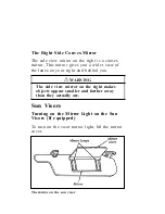 Предварительный просмотр 127 страницы Mercury 1996 Cougar Owner'S Manual