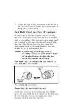 Предварительный просмотр 202 страницы Mercury 1996 Cougar Owner'S Manual