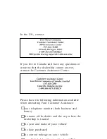 Предварительный просмотр 208 страницы Mercury 1996 Cougar Owner'S Manual