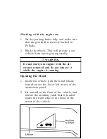 Предварительный просмотр 228 страницы Mercury 1996 Cougar Owner'S Manual