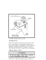 Предварительный просмотр 243 страницы Mercury 1996 Cougar Owner'S Manual