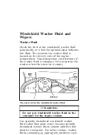 Предварительный просмотр 251 страницы Mercury 1996 Cougar Owner'S Manual