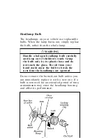 Предварительный просмотр 278 страницы Mercury 1996 Cougar Owner'S Manual