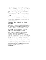 Preview for 8 page of Mercury 1996 Grand Marquis Manual