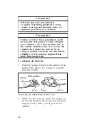 Preview for 17 page of Mercury 1996 Grand Marquis Manual