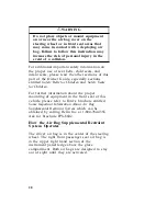 Preview for 23 page of Mercury 1996 Grand Marquis Manual