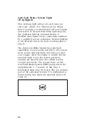 Preview for 87 page of Mercury 1996 Grand Marquis Manual