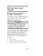 Preview for 174 page of Mercury 1996 Grand Marquis Manual