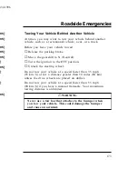 Предварительный просмотр 172 страницы Mercury 1996 Mystique Manual