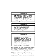 Предварительный просмотр 20 страницы Mercury 1996 Sable Manual