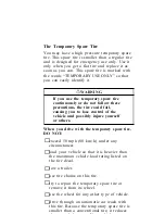 Предварительный просмотр 249 страницы Mercury 1996 Sable Manual