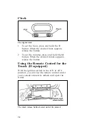 Preview for 74 page of Mercury 1997 Cougar Manual