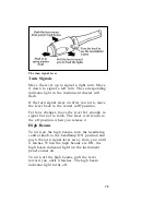 Preview for 77 page of Mercury 1997 Cougar Manual