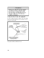 Preview for 108 page of Mercury 1997 Cougar Manual