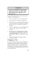 Preview for 182 page of Mercury 1997 Cougar Manual