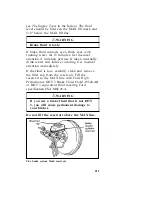 Preview for 211 page of Mercury 1997 Cougar Manual