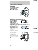 Предварительный просмотр 26 страницы Mercury 1997 Sable Owner'S Manual