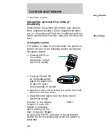 Предварительный просмотр 44 страницы Mercury 1997 Sable Owner'S Manual