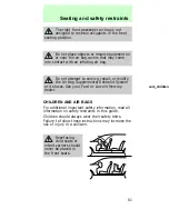 Предварительный просмотр 61 страницы Mercury 1997 Sable Owner'S Manual