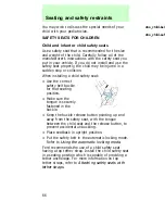 Предварительный просмотр 66 страницы Mercury 1997 Sable Owner'S Manual