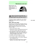 Предварительный просмотр 133 страницы Mercury 1997 Sable Owner'S Manual